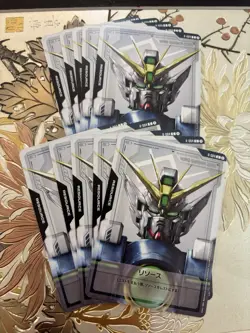 10x Japanese Gundam Card Game R-004 Resource (Wing Gundam Zero) New Type Rising - Image 1