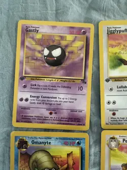 Pokemon TCG 1st Edition Jungle/Fossil Card Set 4 Card Lot NM Vintage WOTC - Image 2