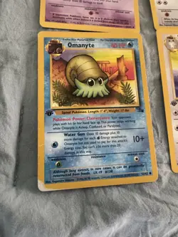 Pokemon TCG 1st Edition Jungle/Fossil Card Set 4 Card Lot NM Vintage WOTC - Image 4