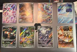 NM Pokemon Lot Collection Of (8) Cards All Different Illustration Rare - Image 1
