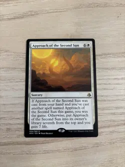 Approach of the Second Sun AKH 004 Amonkhet NM MTG Magic Card English - Image 1