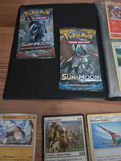 Misc Cards Lot, Mostly Pokemon, Includes 2 Sun & Moon Unopened Packs - Image 2