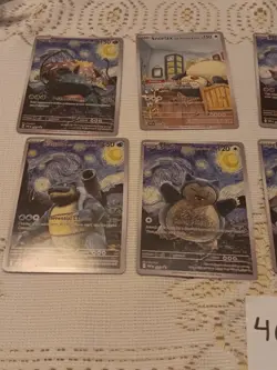 8 Pokemon x Van Gogh Black Star Promo ACG Art Card - Image 2
