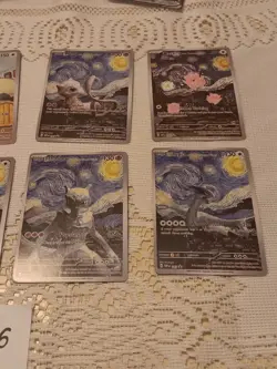 8 Pokemon x Van Gogh Black Star Promo ACG Art Card - Image 3