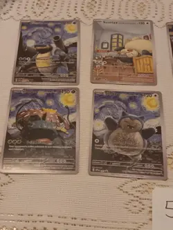 8 Pokemon x Van Gogh Black Star Promo ACG Art Card - Image 2
