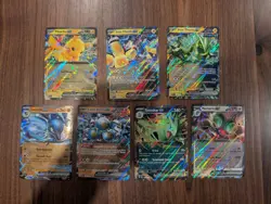 Pokemon Prismatic Evolutions Ex Bundle 7 Cards - Image 1