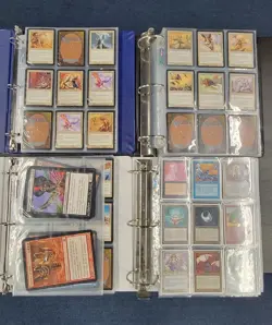 Magic The Gathering Cards In 4 Binders 4th Edition Binder Completely Full Of... - Image 5