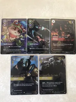 Riftbound League Of Legends TCG Lot. 87 Card Bundle Of Epic + Showcase Cards. - Image 2