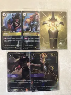 Riftbound League Of Legends TCG Lot. 87 Card Bundle Of Epic + Showcase Cards. - Image 3