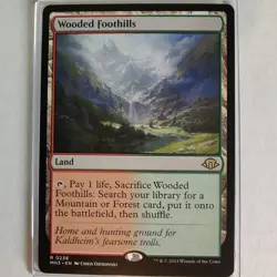 Wooded Foothills - NM - Modern Horizons 3 MH3 - MTG - Image 1
