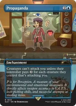 1x Propaganda (1633) - Foil NM-Mint, English Secret Lair MTG Magic - Image 1