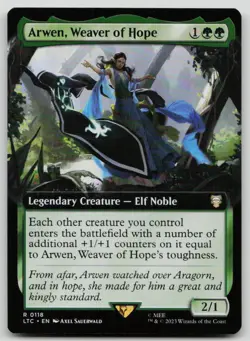 Arwen, Weaver of Hope (Extended Art) R Commander: The Lord of the Rings: Tales o - Image 1