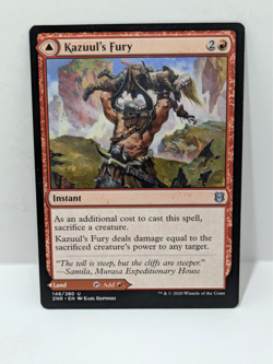 Kazuul's Fury - Zendikar Rising - Land - Creature - Uncommon - ZNR 146 - Image 1