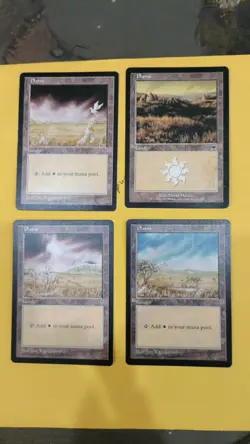 MTG MIRAGE PLAINS A B C D-LAND - Image 1