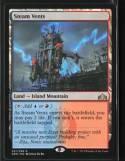 Magic The Gathering Guilds of Ravnica Steam Vents #257 - Image 1