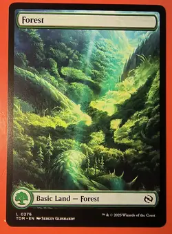 MTG, FOREST, TDM, TARKIR DRAGONSTORM, 0275, ART /NM/REGULAR FINISH - Image 1
