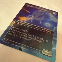 X1 foil borderless Aang, Swift Savior from TLA - Image 4