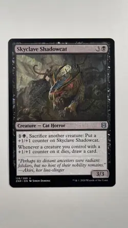 MTG Zendikar Rising Skyclave Shadowcat 126/280 Magic the Gathering - Image 1