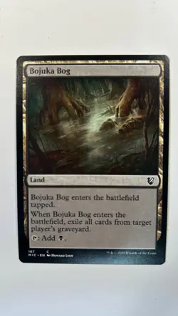 MTG Innistrad Midnight Hunt Commander Bojuka Bog #167 Magic The Gathering - Image 1