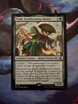 Toph, Earthbending Master MTG Avatar: The Last Airbender: Jumpstart NM - Image 1