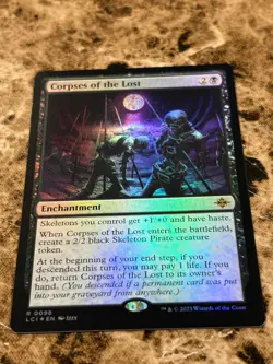 CORPSES OF THE LOST Magic MTG Lost Caverns of Ixalan Foil - Image 1
