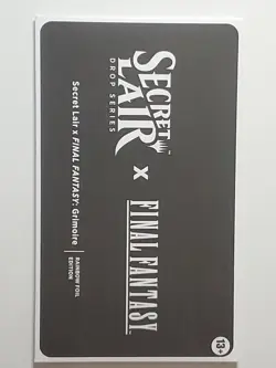 New Sealed Secret Lair Drop Series Final Fantasy Grimoire - Rainbow Foil Edition - Image 1