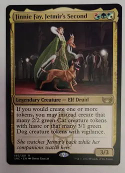 Jinnie Fay, Jetmir's Second MTG SNC 195 NM Magic Regular Rare Ending soon - Image 1