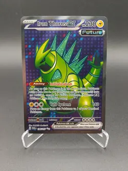 Iron Thorns EX Full Art Future 196/167 Twighlight Masquerade Pokemon NM - Image 1