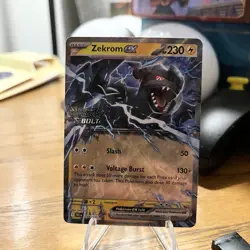 Pokemon Zekrom ex Black Bolt Stamped Promo 034/086 Holo - Image 1