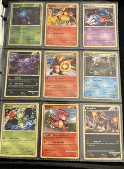 Pokemon Binder Lot Collection Heartgold Call of Legends Secret Rare Holo Reverse - Image 2