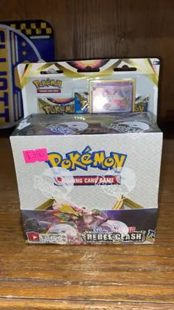 Pokemon Sword & Shield: Rebel Clash Booster Box - Image 1