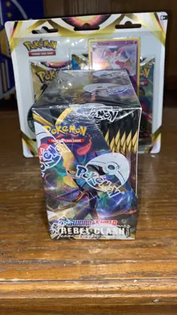 Pokemon Sword & Shield: Rebel Clash Booster Box - Image 4
