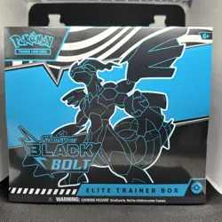 Pokemon TCG: Scarlet & Violet-Black Bolt Factory Sealed Elite Trainer Box (ETB) - Image 1