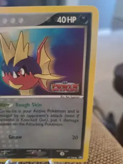 Pokemon TCG EX Power Keepers Carvanha 47/108 Stamped Holo LP+ 🌟 - Image 3