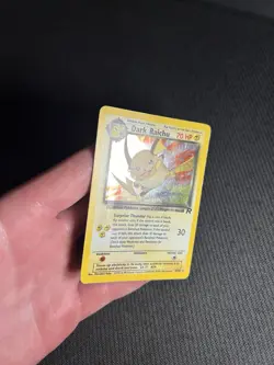 Pokemon TCG Dark Raichu 83/82 Team Rocket Holo Rare HP/DMG - Image 4