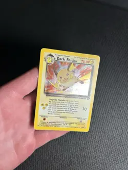 Pokemon TCG Dark Raichu 83/82 Team Rocket Holo Rare HP/DMG - Image 5