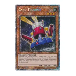 Yu-Gi-Oh! Card Trooper (Platinum Secret Rare) - Quarter Century Bonanza - Image 1