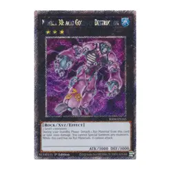 Yu-Gi-Oh! Number 30: Acid Golem of Destruction (Platinum Secret Rare) - Quarter - Image 1