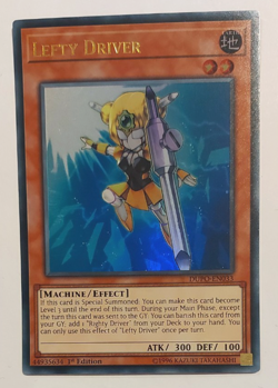 Yugioh Lefty Driver - Ultra Rare - DUPO-EN033 - N/M - 1st.Ed. - Image 1