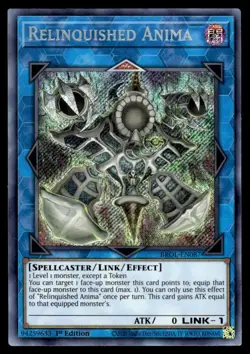 Yu-Gi-Oh! 1st Edition Relinquished Anima #BROL-EN087 Light Play - Image 1