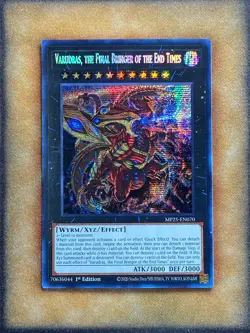 Yugioh Varudras, the Final Bring of the End Times MP25-EN070 Secret Rare 1st NM - Image 1