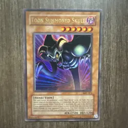 Yugioh Toon Summoned Skull MRL-073 Unlimited Ultra Rare Holo - Image 1