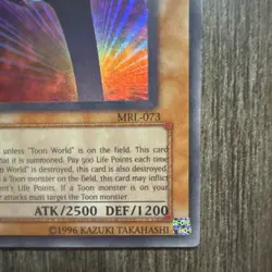 Yugioh Toon Summoned Skull MRL-073 Unlimited Ultra Rare Holo - Image 5