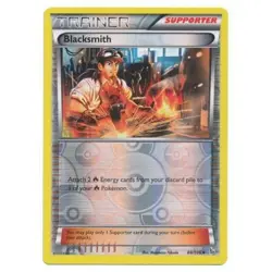 Blacksmith 88/106 Reverse Holo Flashfire Pokemon Card LP - Image 1