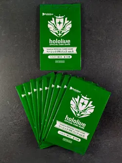 2025 Hololive Official Card Game Basic Promo Pack Volume 5 JPN Lots Of 10 (D) - Image 1