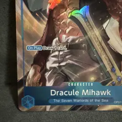 Dracule Mihawk - OP07-044 - Promo - One Piece Card Game - Seven Warlords N/M - Image 4