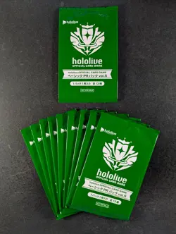 2025 Hololive Official Card Game Basic Promo Pack Volume 5 JPN Lots Of 10 (B) - Image 1