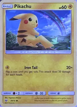 Pikachu - 28/73 (Cracked Ice Holo) 028/073 Promo Miscellaneous Cards & Products - Image 1