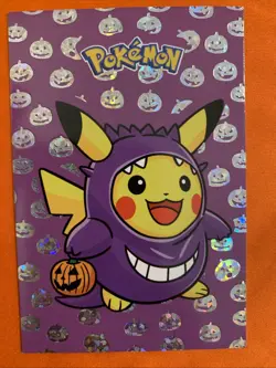 Pikachu Gengar Costume - Star Holo - Electric Pikachu Database - Pokemon - Image 1
