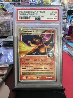 Pokemon TCG 2009 Pokemon Platinum Charizard GLVX Supreme Victors -Holo - Image 1